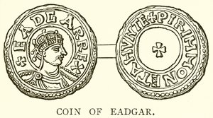 Moeda de Eadgar de English School