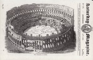 Coliseu, Roma (gravura) de English School