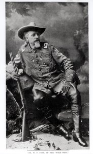 Coronel William Frederick Cody, também conhecido como Buffalo Bill, 1903 de English School