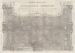 Planta Baixa Completa da Exposição Internacional (gravação) de English School