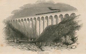 Conclusão da Ferrovia do Sudeste: O Viaduto de Folkstone de English School
