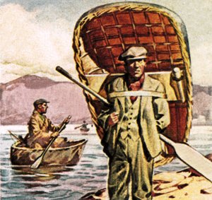 Coracles no País de Gales de English School