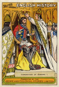 Coroação de Edward I de English School