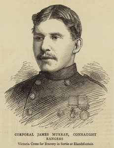 Cabo James Murray, Connaught Rangers (gravura) de English School