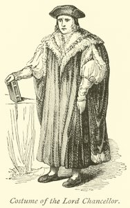Traje do Senhor Chanceler de English School
