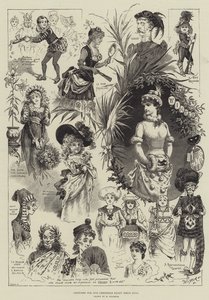 Fantasias para o nosso Baile de Vestidos de Natal (gravura) de English School