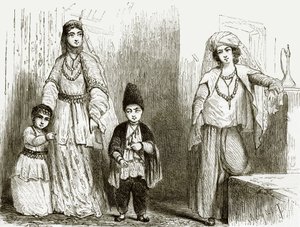 Trajes de Baku de English School