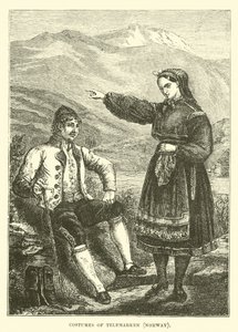 Figurinos da Telemarken, Noruega de English School