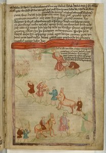 Algodão Claudius B. IV f.38, Génesis. Uma história de uma viagem, do 