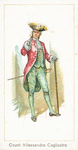 Conde Allessandro Cagliostro (cromolitho) de English School
