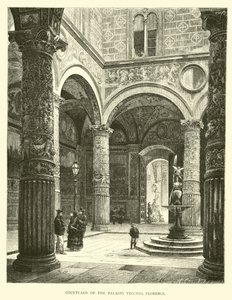 Pátio do Palazzo Vecchio, Florença de English School