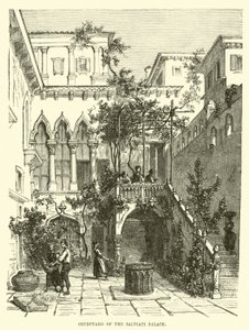 Pátio do Palácio Salviati de English School