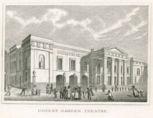 Covent Garden Theatre, em Londres de English School