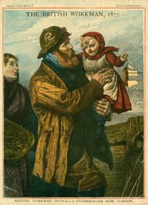 Capa de The British Workman, 1877 de English School