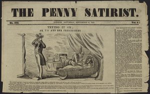 Capa de The Penny Satirist de English School