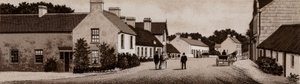Crawfordsburn, Village e Inn (litho) de English School