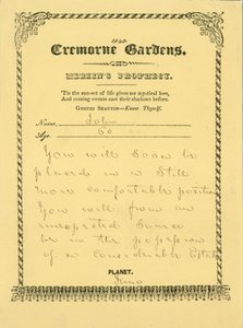 Jardins de Cremorne, Londres: Merlins Prophecy de English School