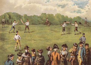 Jogo de críquete de English School