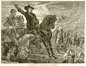 Cromwell na Batalha de Dunbar
