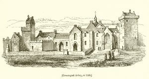 Abadia de Crossraguel, em 1560 de English School