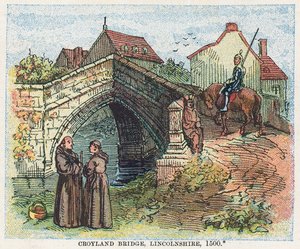 Ponte Croyland, Lincolnshire de English School
