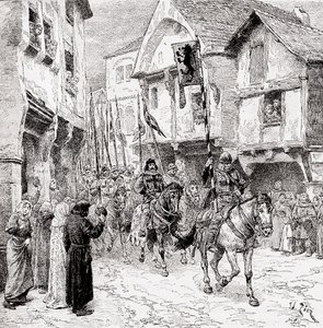 Cruzados em rota para a Terra Santa de English School