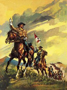 O último suporte de Custer de English School