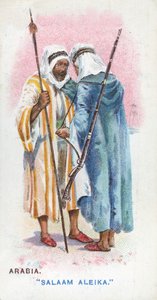 Cumprimento habitual na Arábia, 1907 de English School