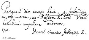 DE Jablonski de English School