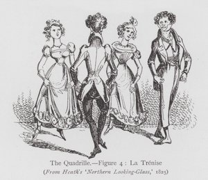 A dançar: A Quadrilha, Figura 4, La Trenise (litho) de English School