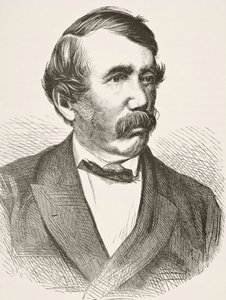 David Livingstone, de "A História Nacional e Doméstica da Inglaterra", de William Hickman Smith Aubrey (1858-1916) publicou Londres, c.1890 de English School