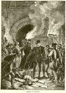 Morte de Coligny de English School