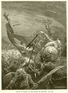 Morte de Harold na Batalha de Hastings