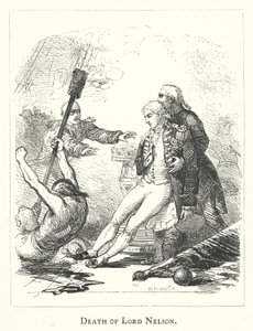 Morte de Lord Nelson (gravura) de English School