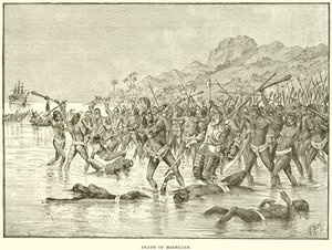 Morte de Magalhães de English School