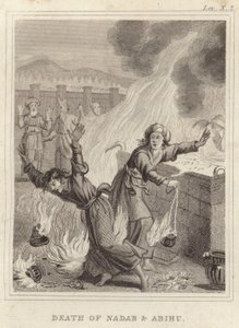 Morte de Nadab e Abihu de English School