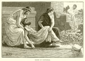 Morte de Pausanias de English School
