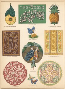 Artigos decorativos (cor litho) de English School