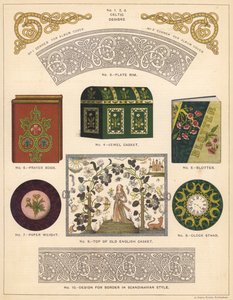Artigos decorativos (cor litho) de English School