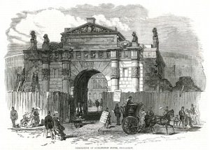 Demolição de Burlington House, Piccadilly de English School