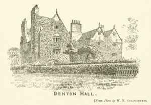 Denton Hall (gravura) de English School