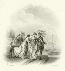 Partida de Richard I de Chipre de English School