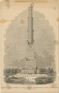 Design de Charles Burton para a conversão do Crystal Palace de English School