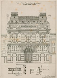 Design para o teatro Criterion, em Londres de English School