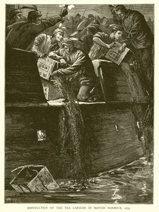 Destruição do Carga de Chá no Porto de Boston, 1773