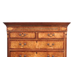 Detalhe de um Tallboy George III de English School