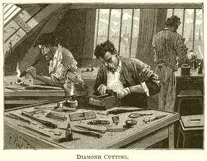 Corte de diamante de English School