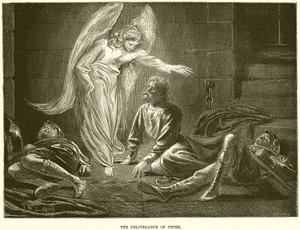 Libertação do apóstolo Pedro, por um anjo do Senhor, da prisão do rei Herodes de English School