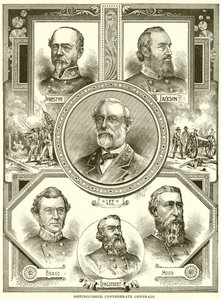 Distintos Generais Confederados de English School