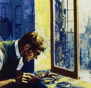 Doutor Alexander Fleming trabalhou no Hospital St. Marys, em Londres de English School